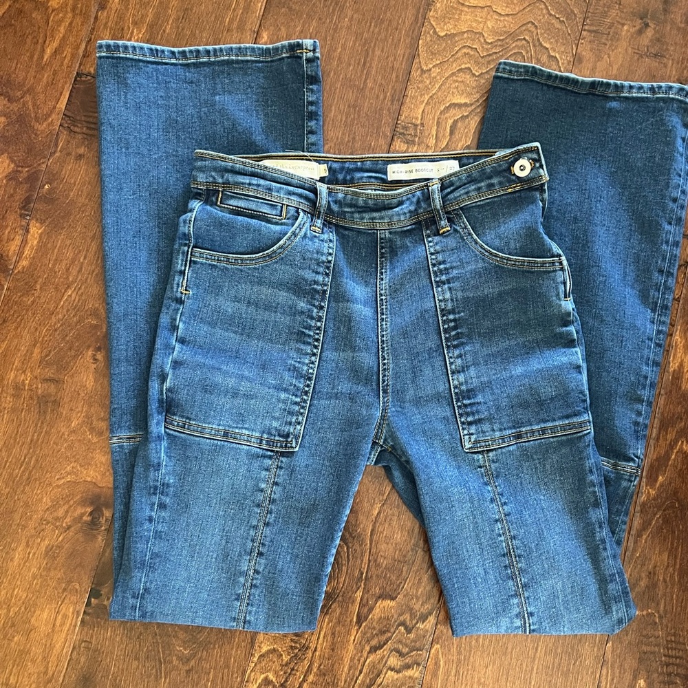 Anthropologie High-Rise Bootcut Jean